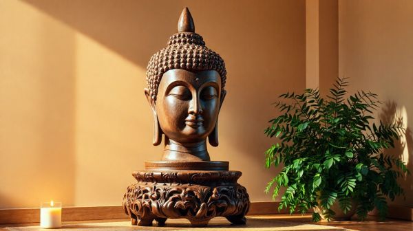 10 raisons d'intégrer une tête Bouddha dans votre décoration