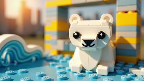 Comment construire un ours en lego facilement et ludiquement