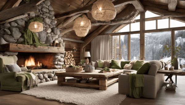 Comment créer une déco chalet nature qui apaise et réchauffe