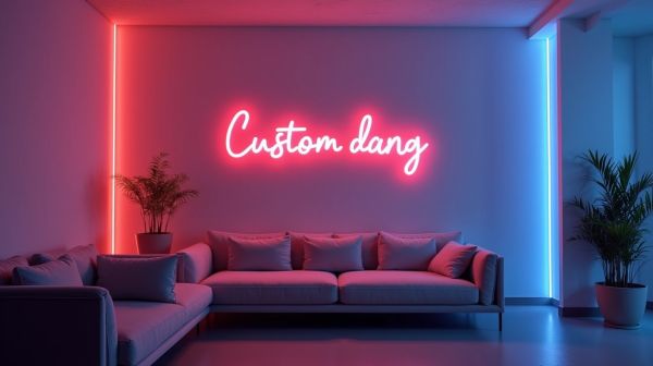 Complétez votre décoration avec un néon personnalisé adapté à vos envies