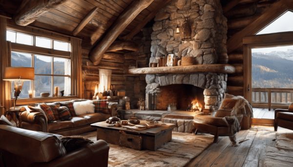 Créer une ambiance chalet chaleureuse et authentique chez vous
