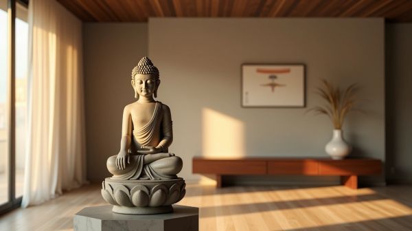 Pourquoi la tête Bouddha pourrait transformer votre espace