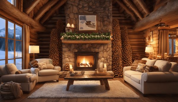 Préparez votre séjour dans un chalet pomme de pin tout confort