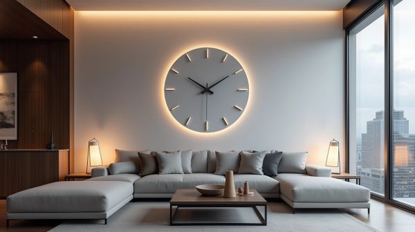 Quelle horloge LED murale pour un intérieur moderne et stylé ?